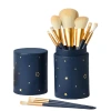 Blue Grape 5-piece makeup brush, eyeshadow brush set, Eye smuder brush, Detail Brush, Soft Bristles, portable for beginners Item Picture
