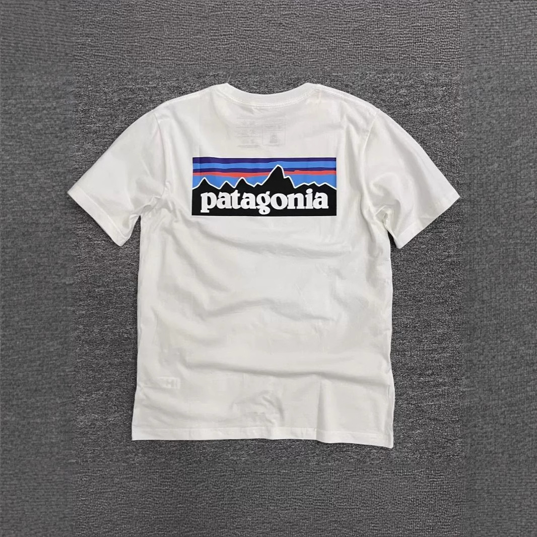 Channel ~ American Bata outdoor pure cotton round-neck short-sleeved T-shirt, mountain print base layer undershirt, sweatshirt 38504 Item Picture