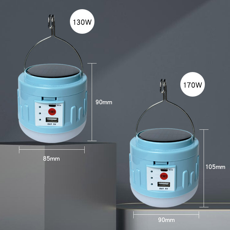Wholesale of led solar emergency bulbs, outdoor street stalls, night markets, camping lamps, multi-functional wireless lighting bulbs Specification image
