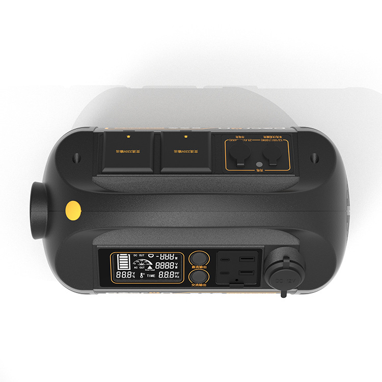 600W电源/户外电源/出行户外娱乐白底实物图