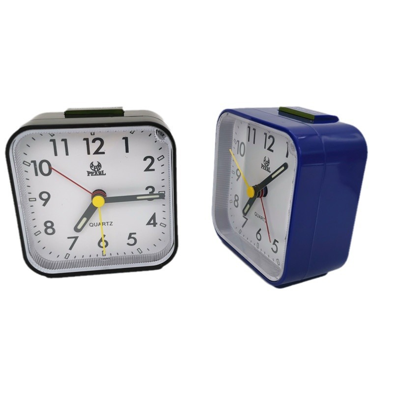 Portable small alarm clock, fashionable silent alarm clock, bedside table clock, Mingzhu Star wholesale children's study alarm clock Item Picture
