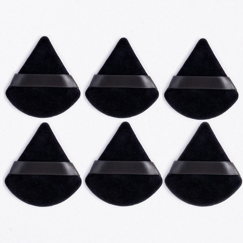 三角粉扑定制扇形小粉扑超柔水晶绒厂家直销散粉扑定妆粉扑亲肤