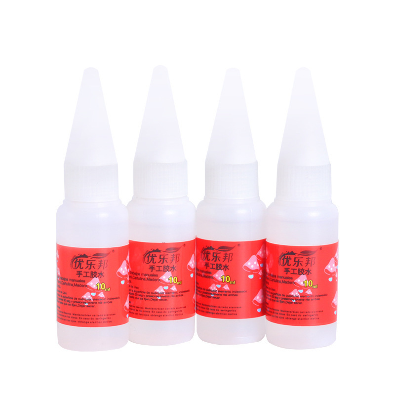 Manual Glue Diy Non-Woven Twine Glue Alcohol Glue Poly Poly Long Glue Transparent Glue Manufacturers Specification drawing