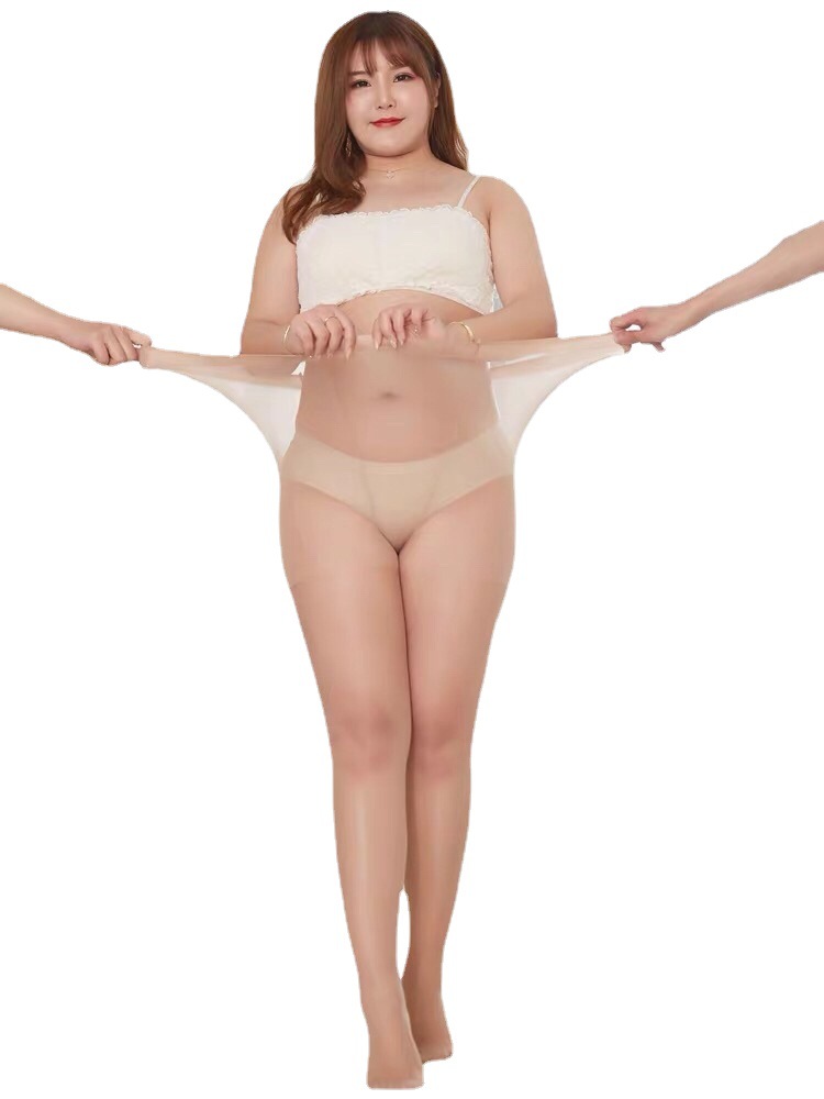 丝袜女防勾丝白底实物图