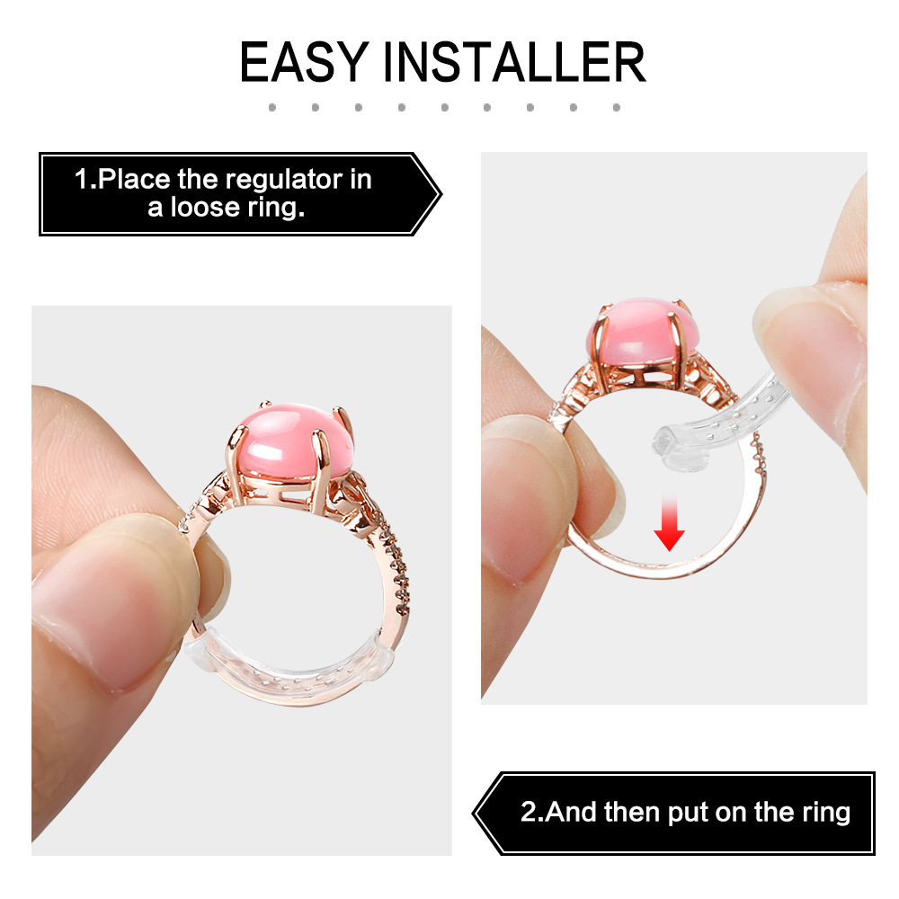 منظّم خواتم RING AdJuster منظّم تنظيم أحجام الخاتم Application Scenario