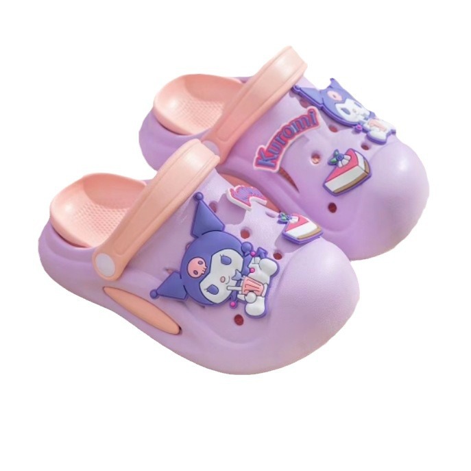 Cross-border new children's slippers, Spider-Man Eva summer new cartoon cute baby outdoor anti-slip clog shoes wholesale Item Picture