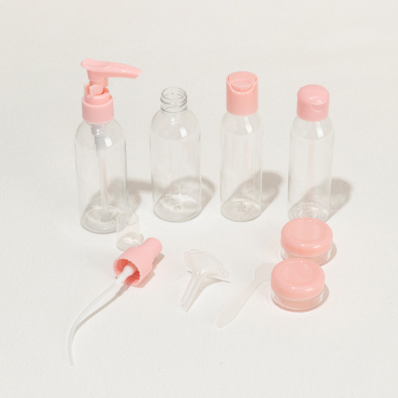 Spray Bottle Portable Travel Dispenser Set Cosmetics Spray Can Hydrating Mist Spray Bottle Duckbill Emulsion Bottle Specification drawing