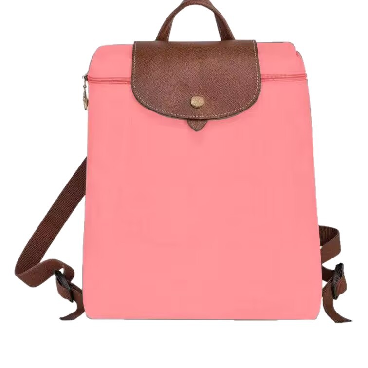 Longxiang backpack: High-quality, foldable, lightweight, large-capacity backpack, simple, fashionable, casual bag, student schoolbag Item Picture