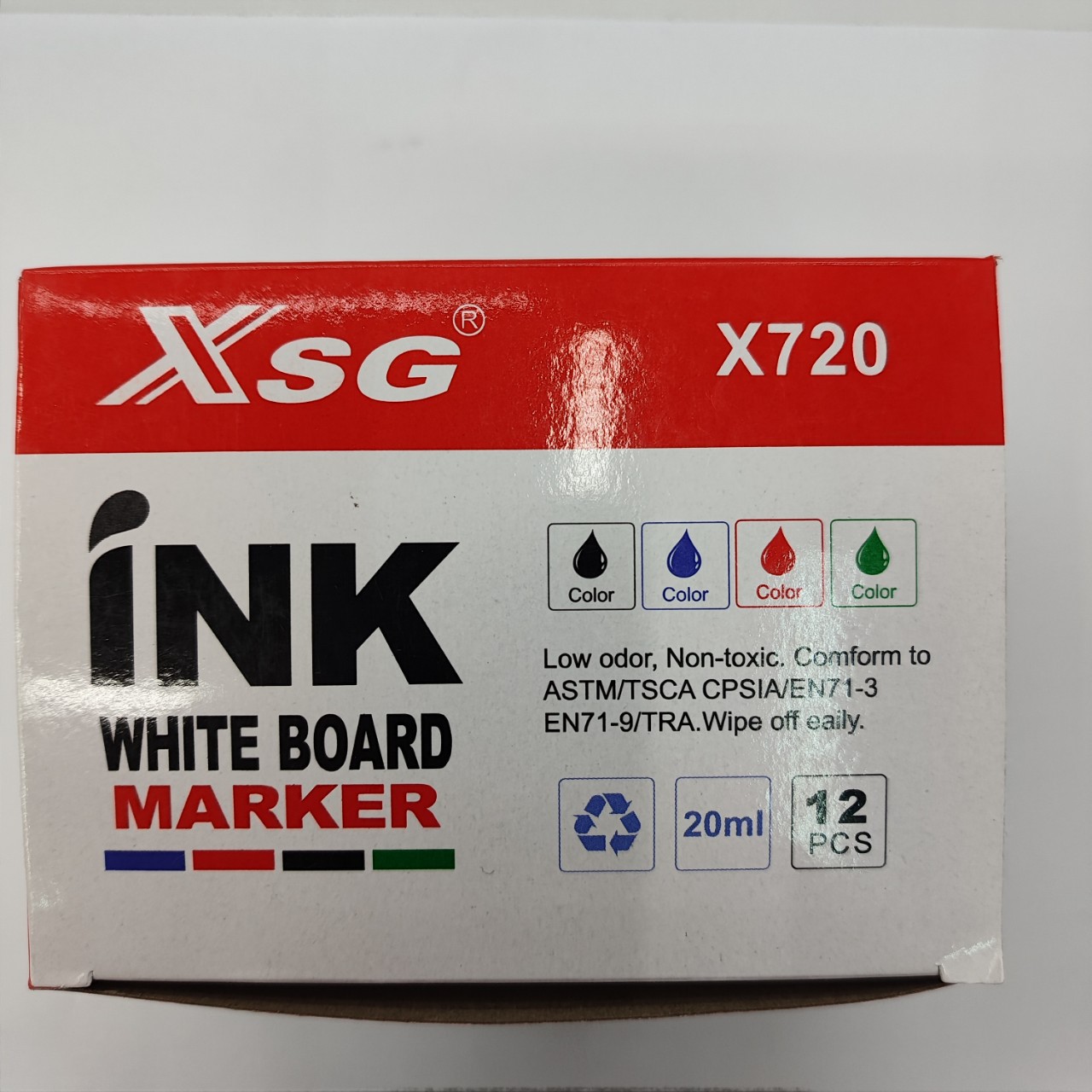 X720  白板笔墨水 白板笔补充液 四色 XSG