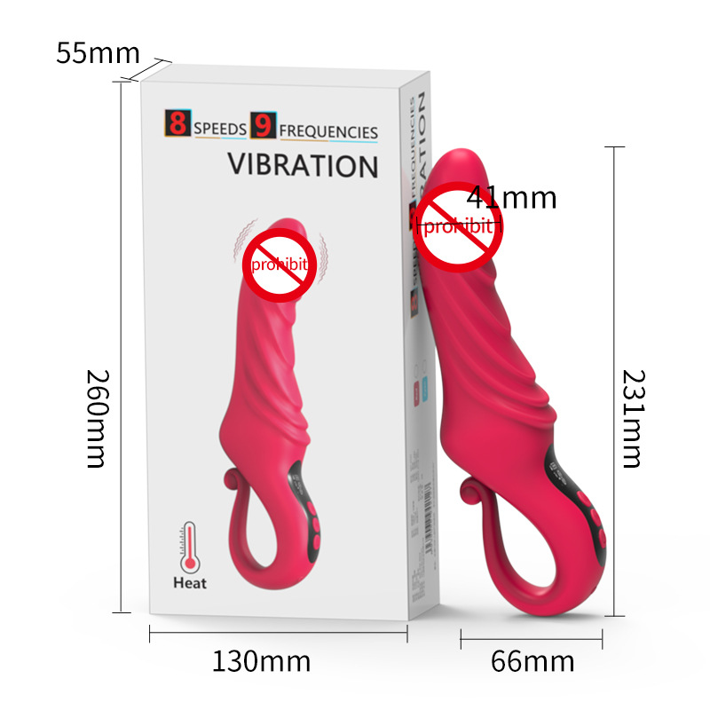 Adult sex toys Massage female sex products LCD screen heating AV vibrator Item Picture