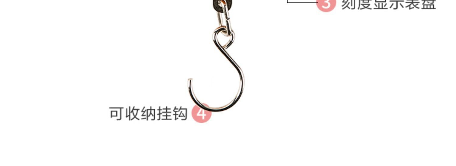 Spring scale, portable smart and convenient high-precision electronic scale, small household express delivery, portable small scale with hook scale pic 11