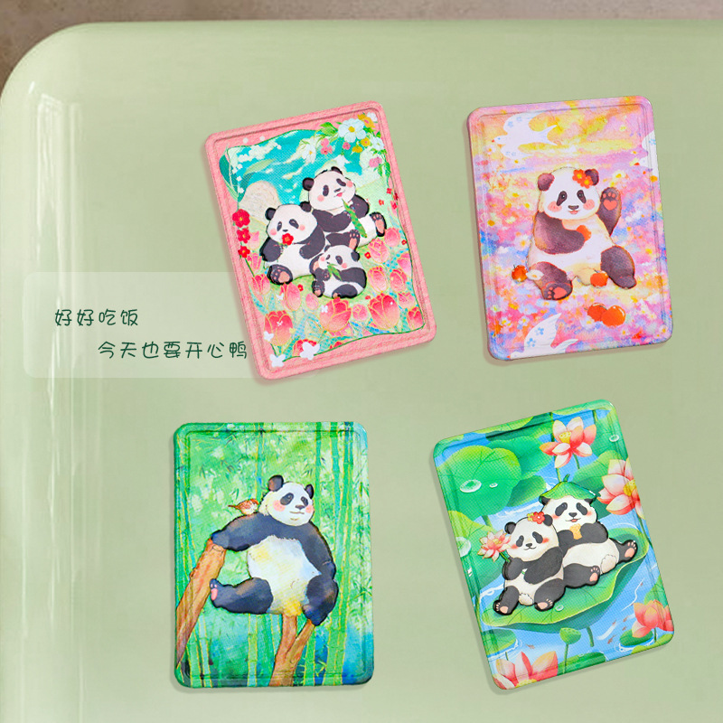 Tinplate fridge magnets, Sichuan Giant Panda Museum souvenirs, zoo gift shop wholesale travel gifts Application Scenario