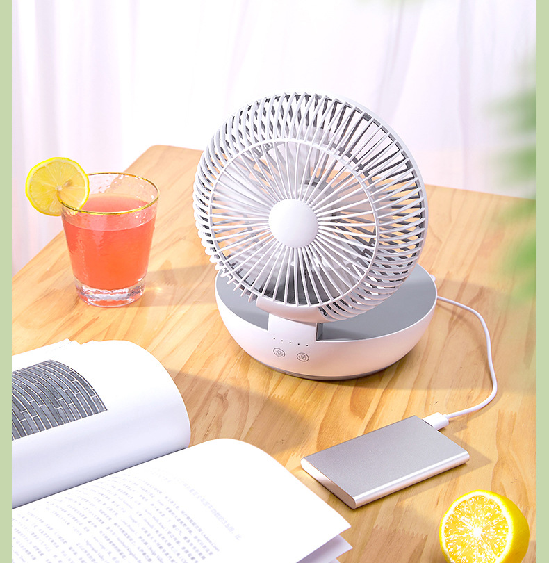 Wireless suspended electric fan