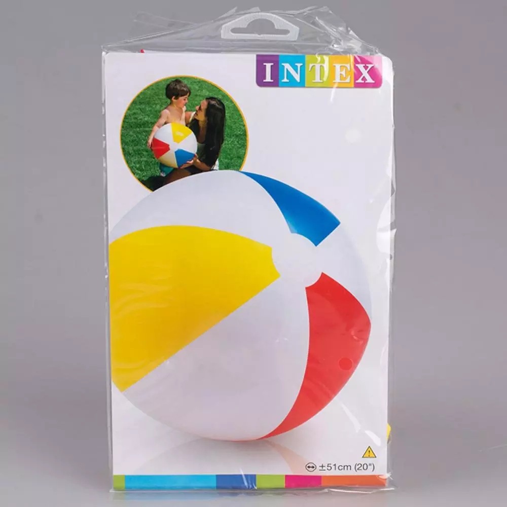 跨境热销充气球沙滩球儿童早教游泳水球塑料球水上玩具海洋球产品图