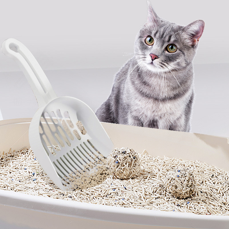 爱优汇猫砂铲子铲屎神器简约宠物沙铲子猫铲屎工具清洁用品批发