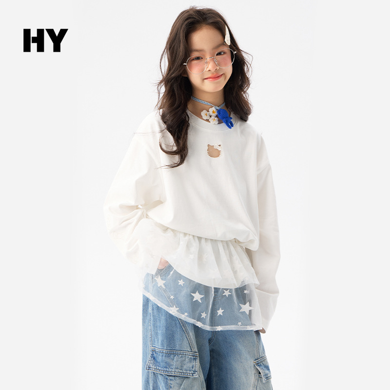 儿童棉质服装/童装/27kidst恤/衣服女童短袖韩版/衣服儿童短袖韩版产品图