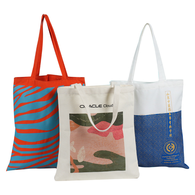 帆布袋定制logo棉布袋订做手提购物袋环保空白DIY绘图帆布包定做图