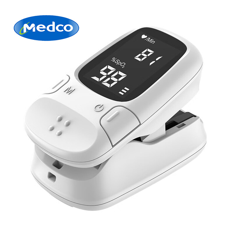 跨境专供A2指夹式脉搏血氧仪血氧饱和度检测测量心率脉强检测仪