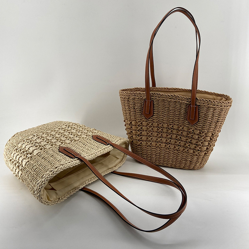 天然藤编花篮/藤编花篮/帽子农林/编织工艺礼品/手工编织花篮材料包产品图