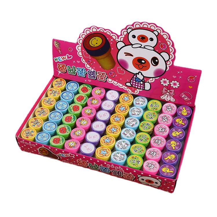 Teacher's small seal: Kindergarten teaching praise and encouragement for students, children's cute cartoon comments, rewards for seal toys Item Picture
