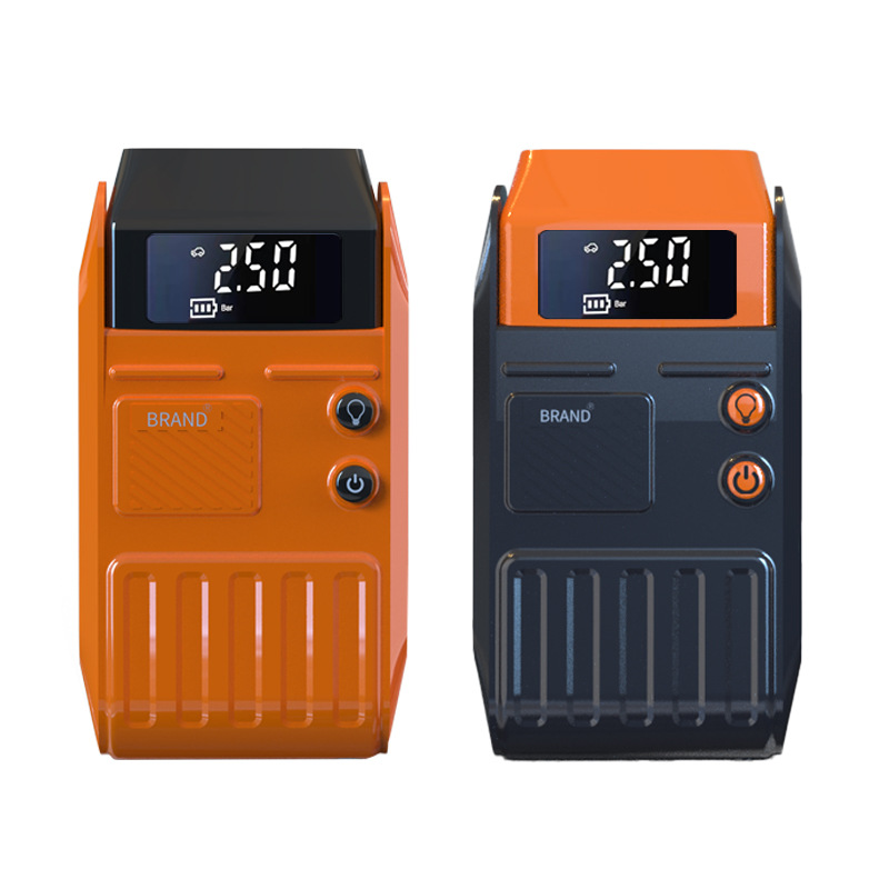 Vehicle-mounted emergency start power supply air pump integrated machine, digital display screen lighting, intelligent electric clamp, car tire air pump Application Scenario