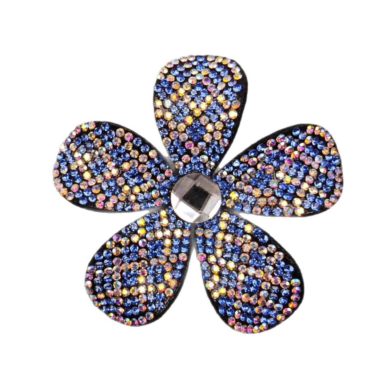 Water diamond flower butterfly non-woven fabric accessories, diy phone cases, hair accessories, full diamond shoe buckles, shoe flower clothing Item Picture