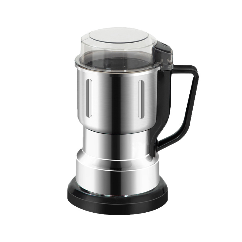 Small food processor, household kitchen medicinal herb grinding and powdering machine, grain and cereal pulverizer, electric children's complementary food machine Item Picture