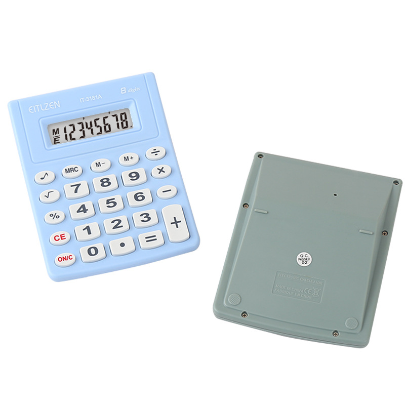 Factory direct supply of cute 8-digit whistling calculator, mini and portable student calculator IT-3181A Item Picture