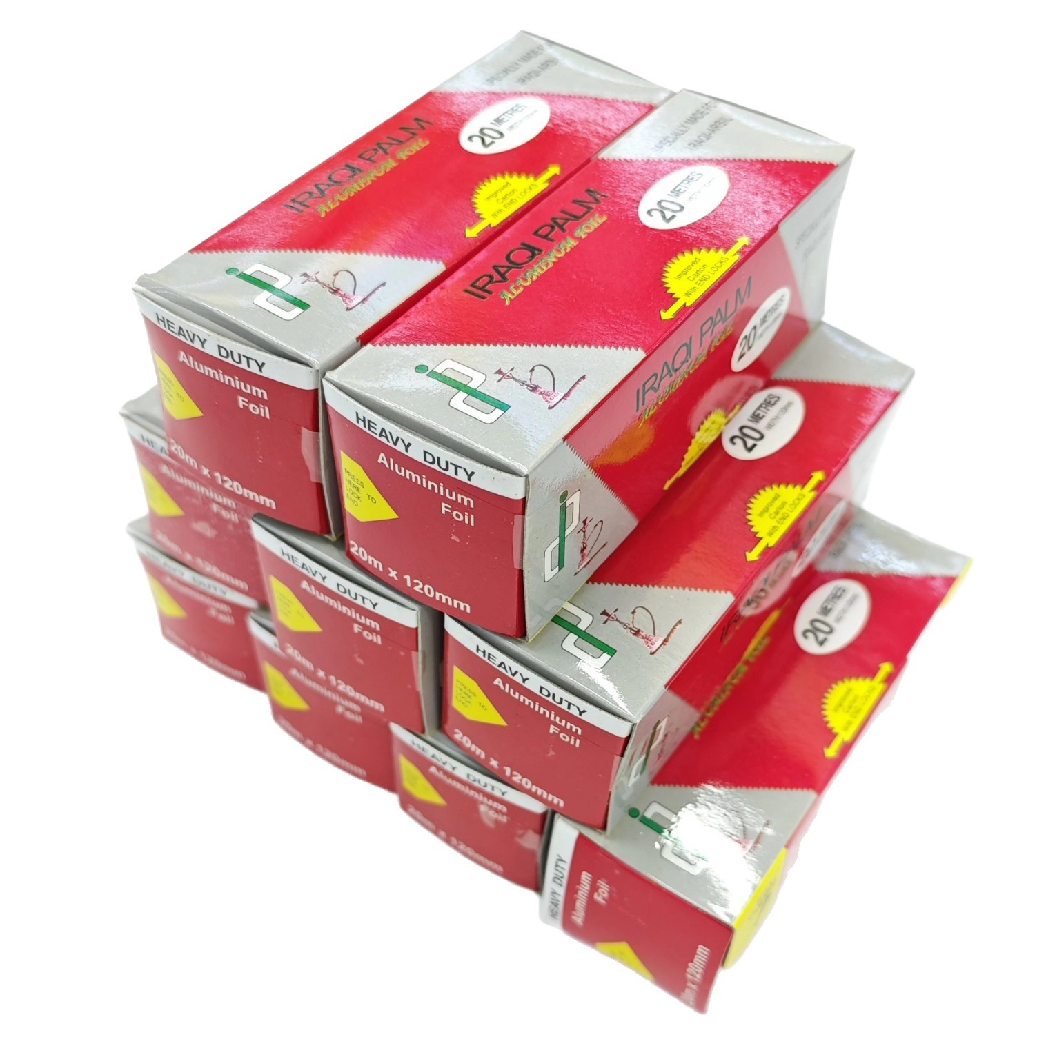 跨境电商货源铝箔水烟专用打孔阿拉伯水烟纸放炭锡纸卷装锡箔纸白底实物图