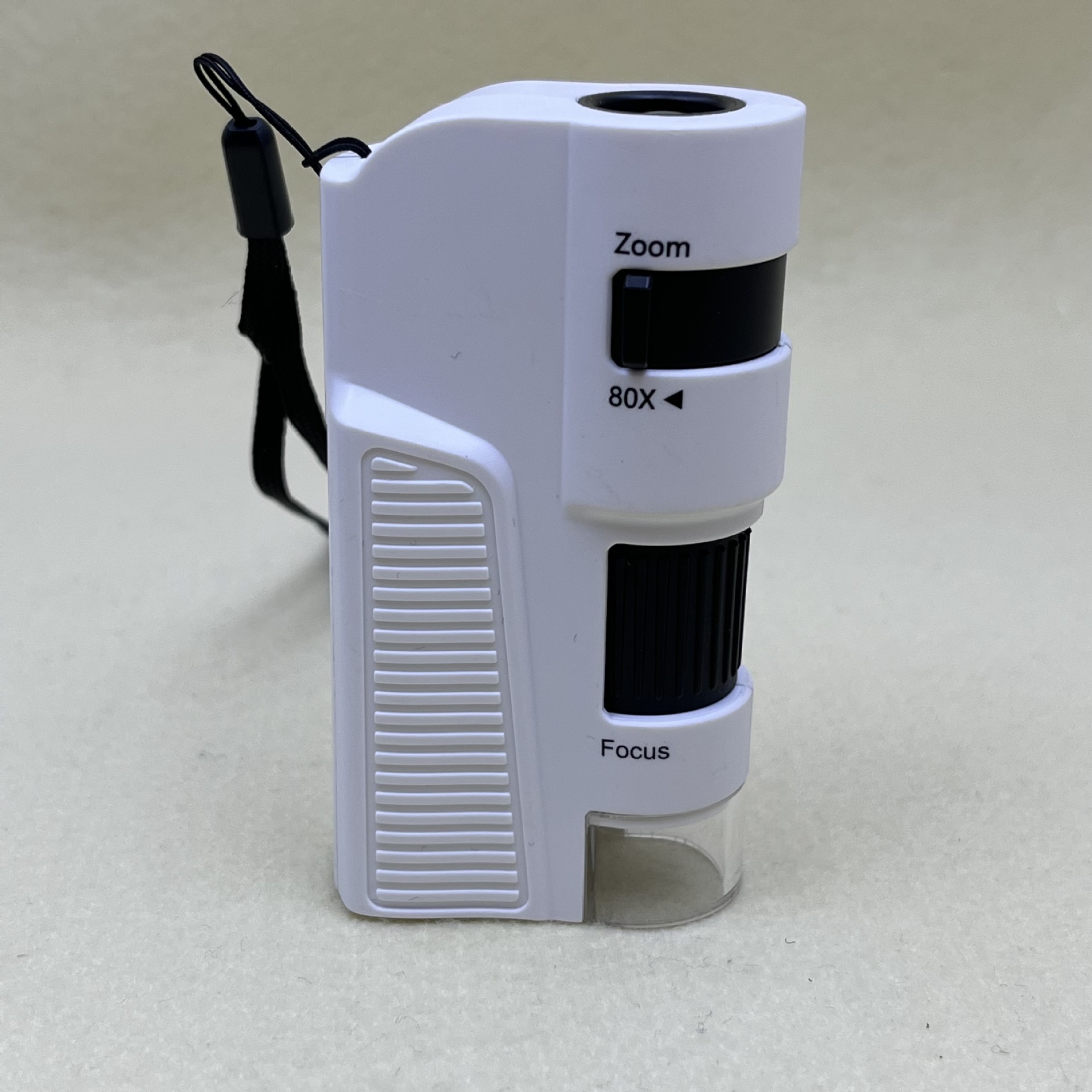 Amazon's new 80-150x mini high-definition microscope magnifying glass with LED light HT6701-B details Picture