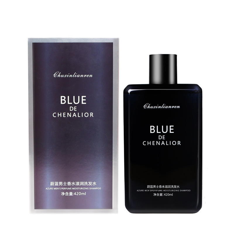 "Original Heart Lovers Blue Men's Perfume Shampoo Body Wash Long-lasting Fragrance Shampoo Refreshing Oil-Control Shampoo. Application Scenario