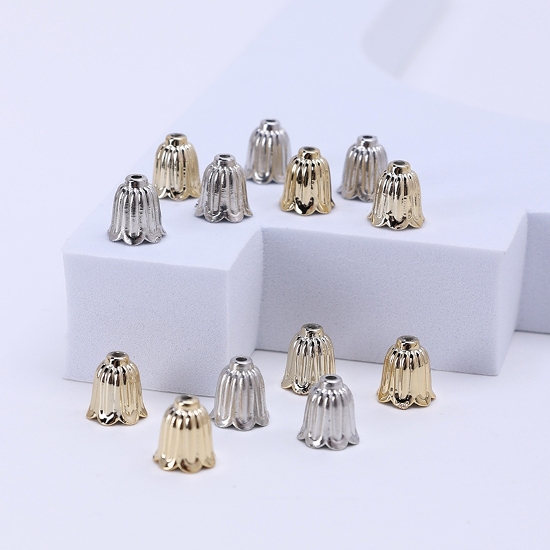 Tibetan Silver Highstand Flower Holder Ccb Tassel Cap Trumpet Shaped Flower Cap Diy Tassel Fringe Accessories 7563 Application Scenario