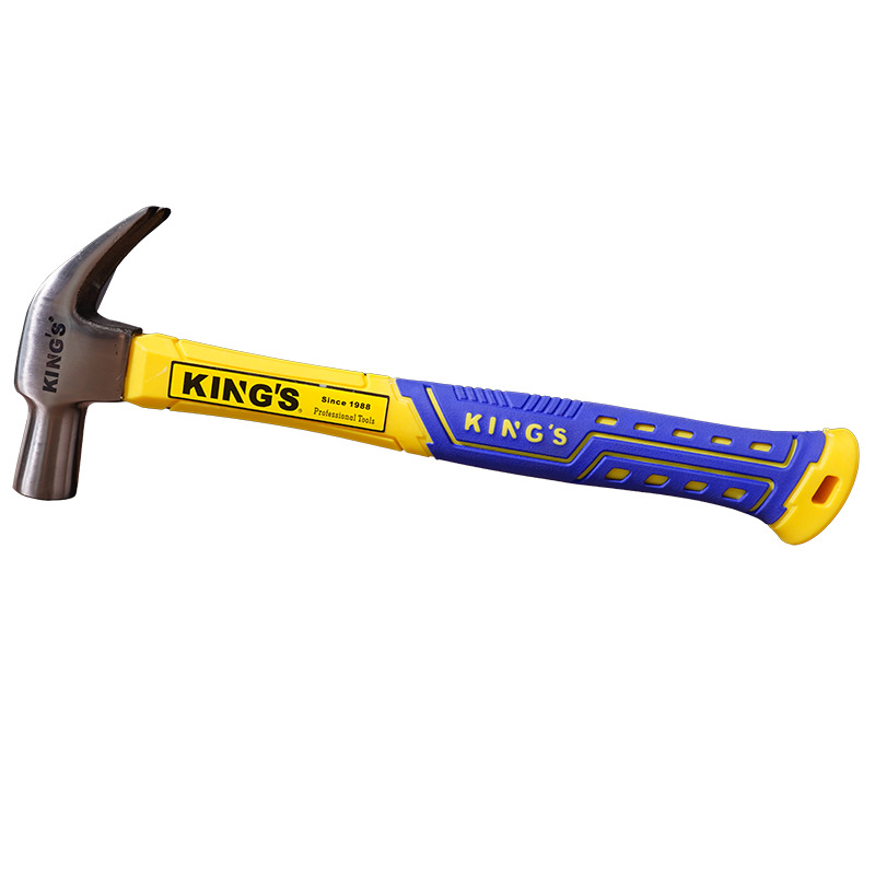 Plastic Covered Handle Claw Hammer High Carbon Steel Hammer Can Be Customized Manufacturers Direct Wholesale Item Picture