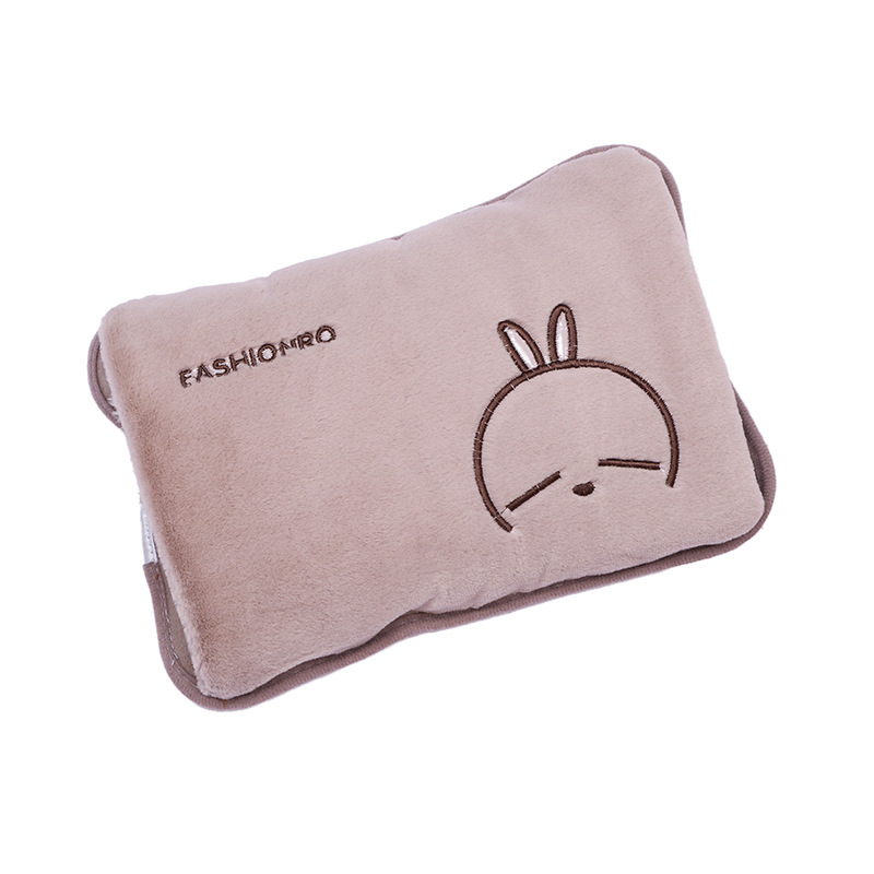 暖手袋/暖水袋学生冬季卡通/热水袋学生冬季可爱白底实物图