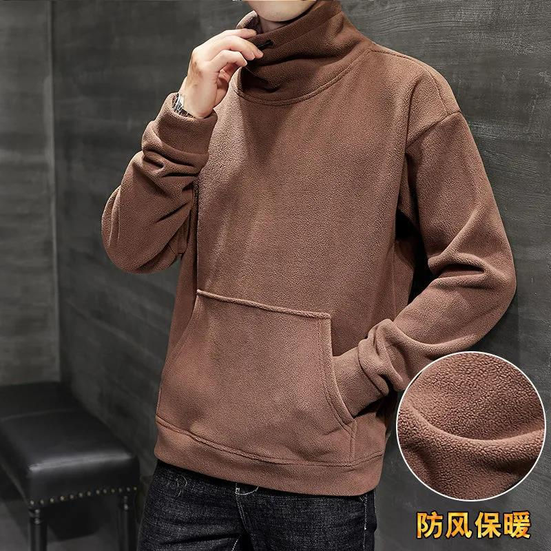 半高领卫衣男细节图