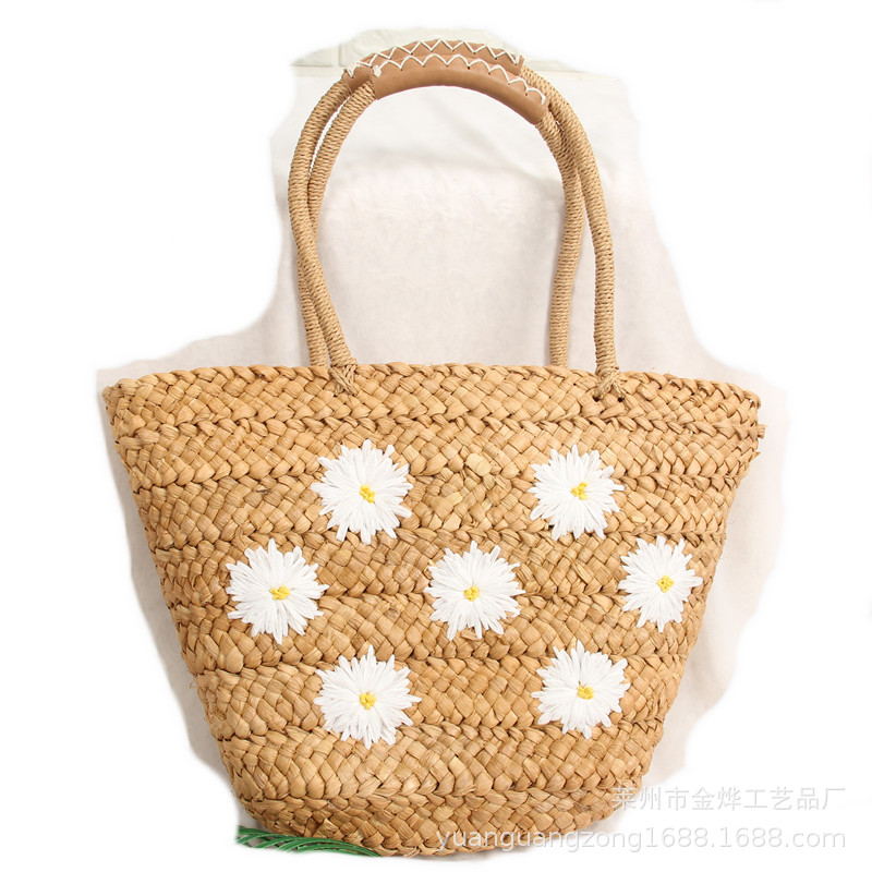 小雏菊绣花草/Stock抽白底实物图