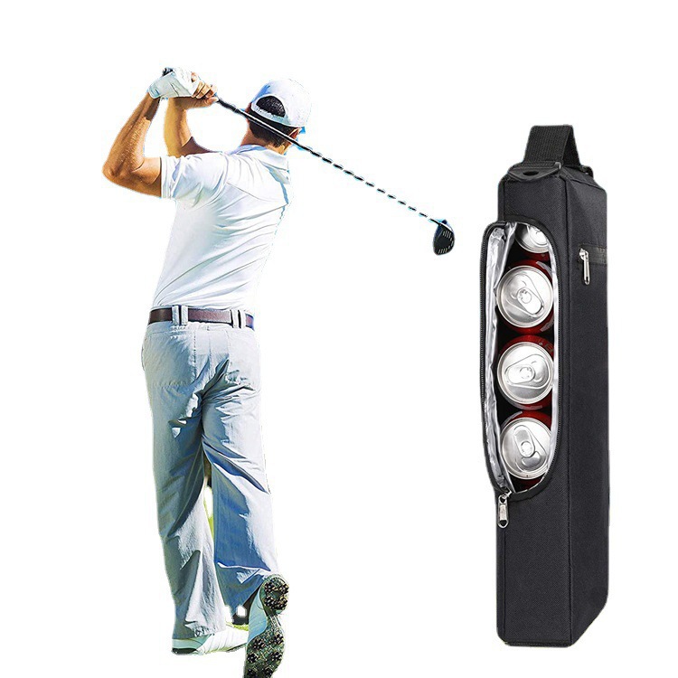 Cross-border golf refrigerated bags, red wine and beer cooling bags, car hand-held insulated bags, portable beverages, cola ice packs details Picture