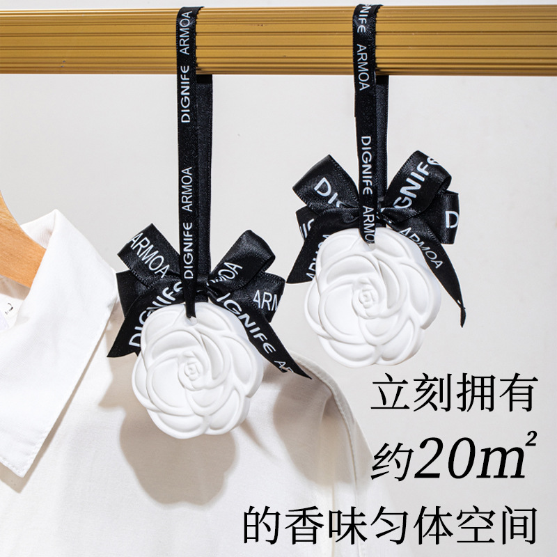 Car Aromatherapy Wardrobe Diffuser Plaster Fragrance Pendant Home Bedroom Bathroom Lasting Fragrance Tablets Application Scenario