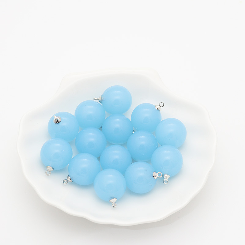 Factory direct sales of acrylic jelly bead pendants, necklaces, stationery bracelets, hair strings, children's diy live-streaming accessories details Picture