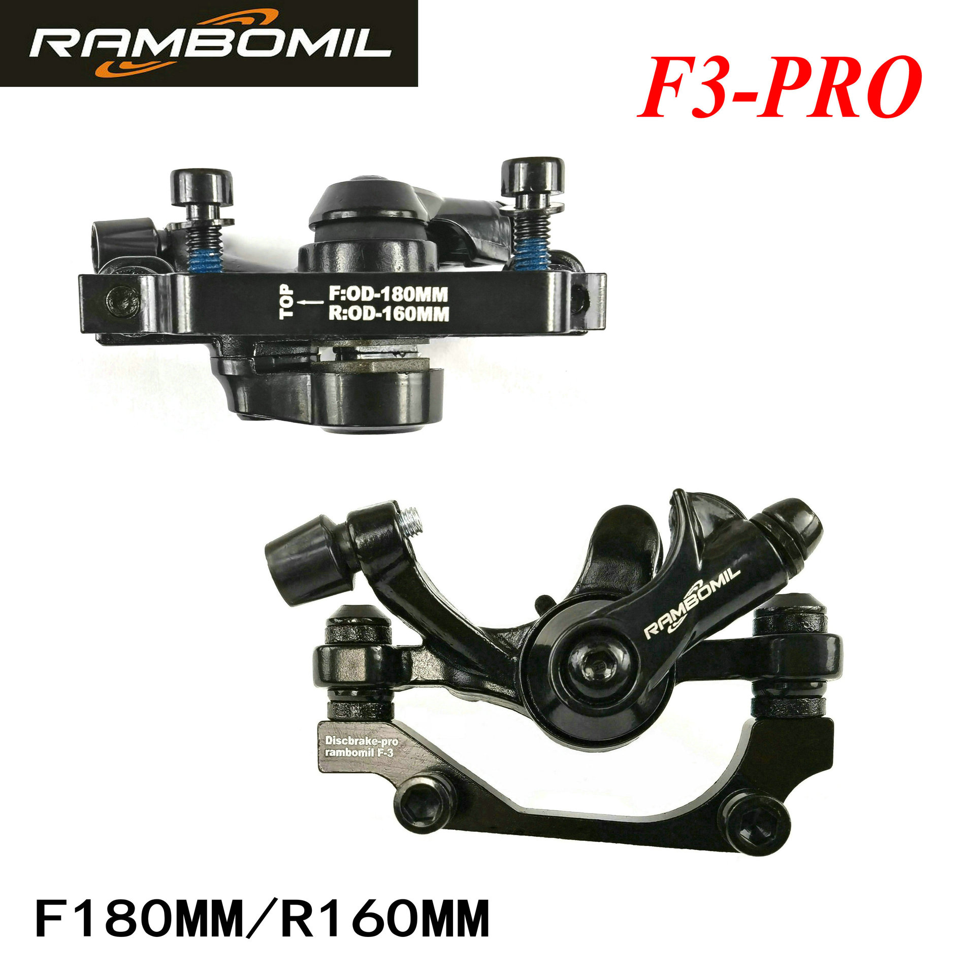 Rambo F3-Pro Brake Mountain Bike Disc Brake Wholesale Mechanical Disc Brake Bicycle Brake Disc Brake Application Scenario