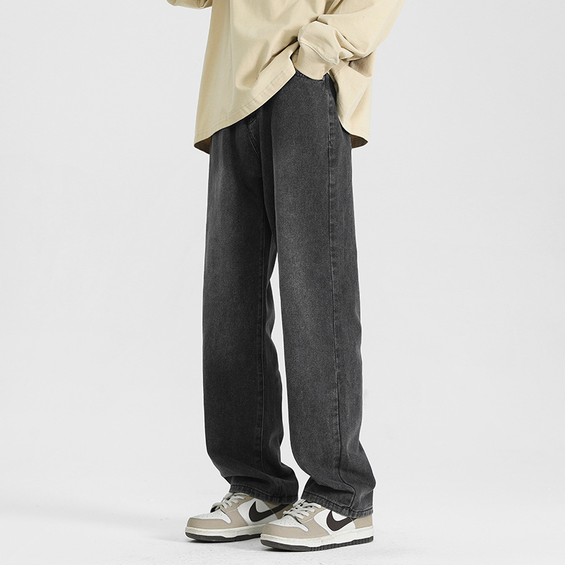 男士牛仔裤实物图