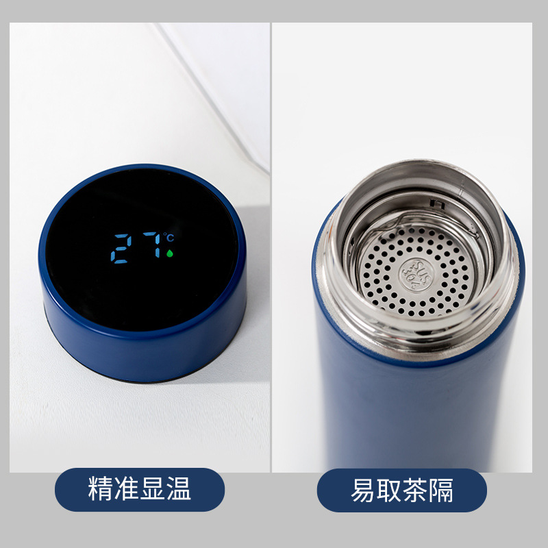 Stainless Steel Thermos Cup Engraved Intelligent Temperature Measurement Cup Business Gifts Wholesale Cups Small Gifts Application Scenario