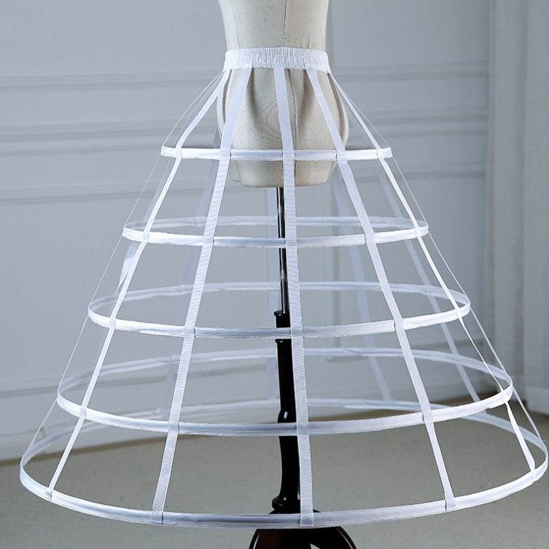 Black Lolita skirt hollowed out bird cage adjustable fish bone five steel ring Black LOLita Princess wedding dress tutu skirt Application Scenario