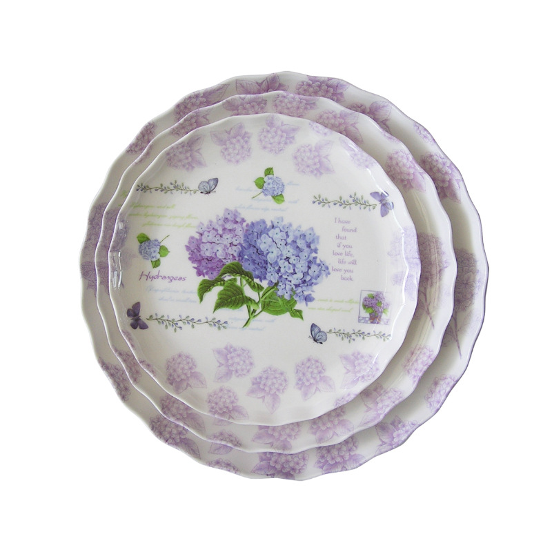 Wave Small Fruit Plate Creative Home Living Room Dry Fruit Snacks Melamine Fruit Plate European Nut Box Dessert Fruit Plate details Picture