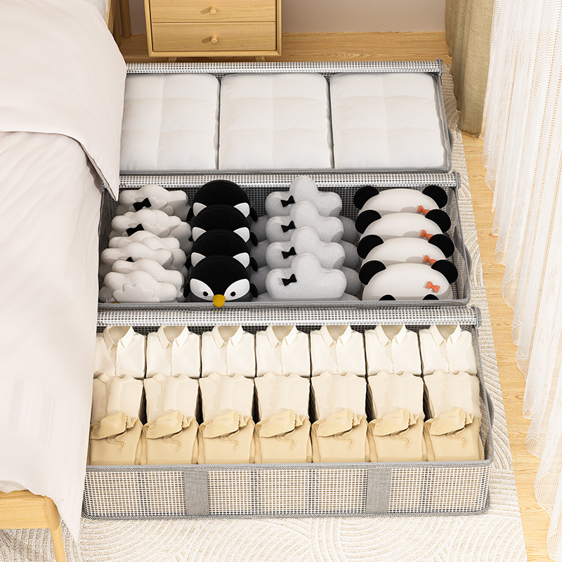 Youfen New Bed Bottom Flat Pvc Full Transparent Large Capacity Storage Bag Wear-Resistant, Dustproof And Moisture-Proof Easy To Find Specification drawing