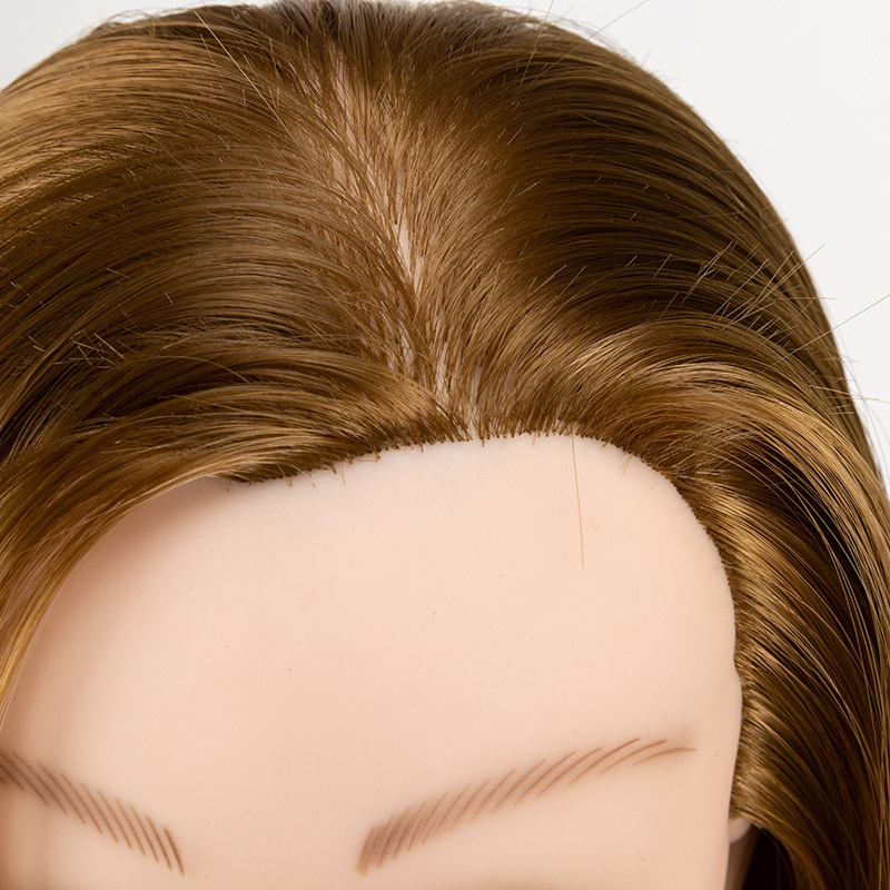 Hair salon teaching: Hairdressing head models, haircutting practice, perming and dyeing practice, hair updo, braiding and wig head models Specification image
