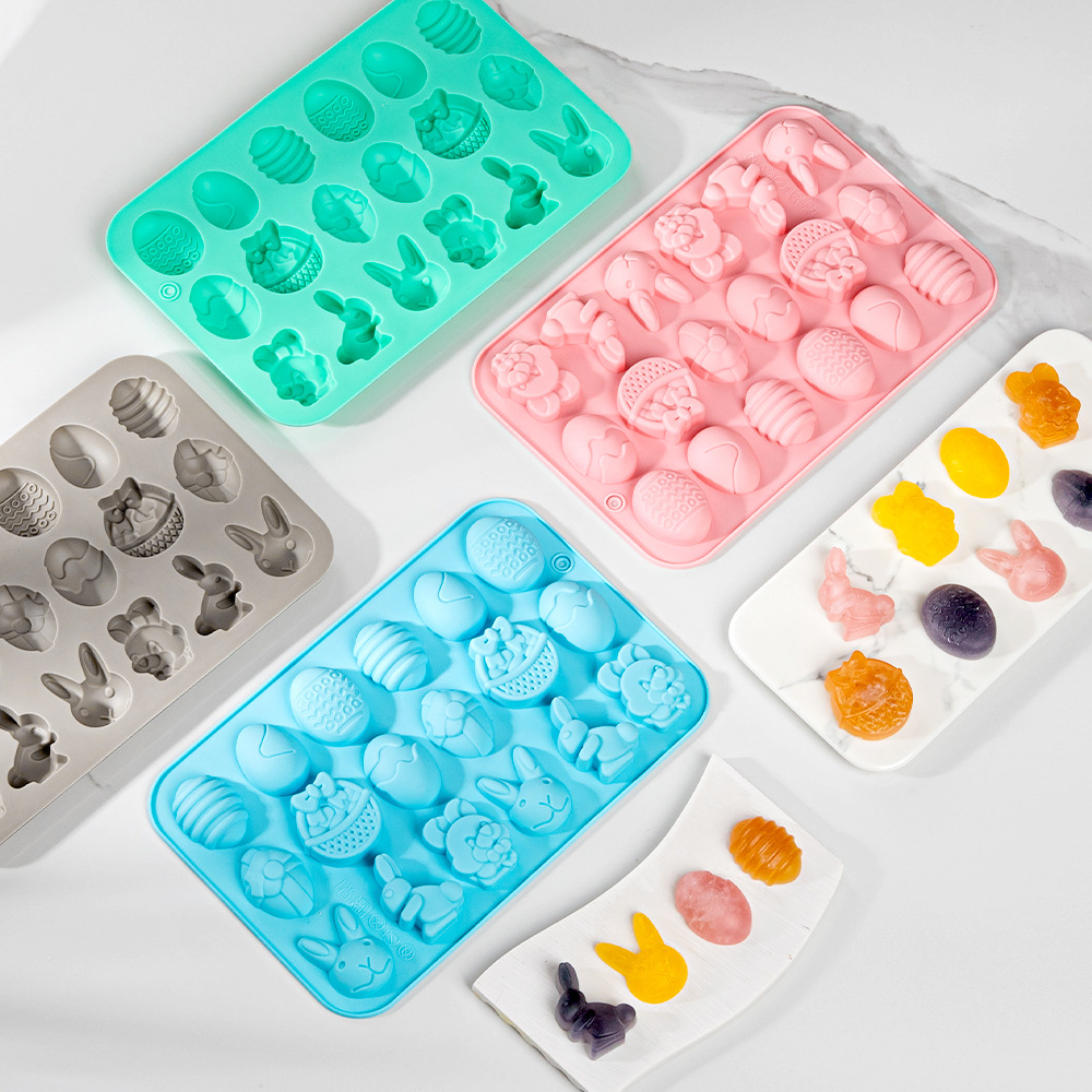 Small Animal Silicone Abrasive Diy Creative Fruit Mold Qq Candy Chocolate Cookie Silicone Mold details Picture