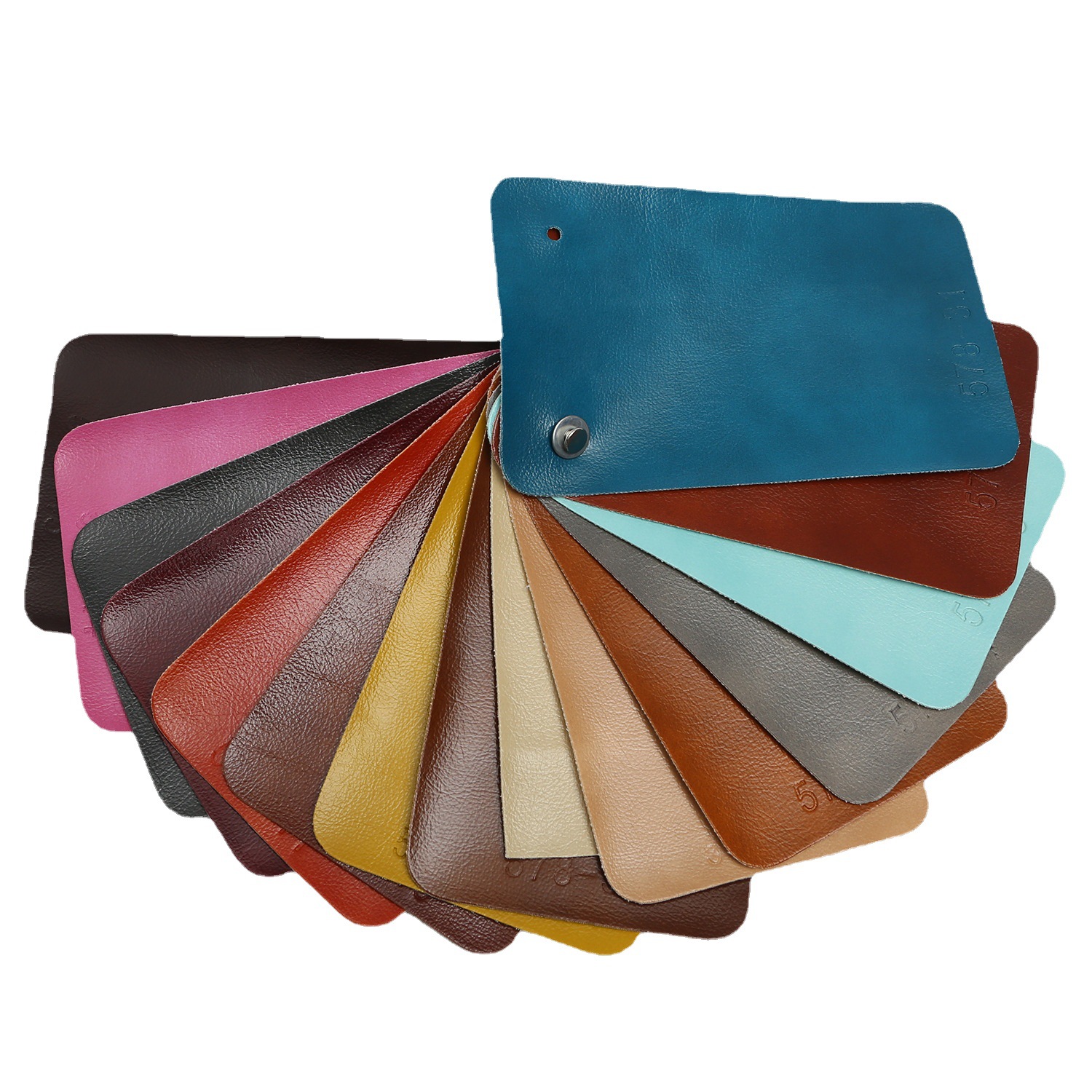 油蜡皮革/沙发布料软包/pu皮子手工白底实物图