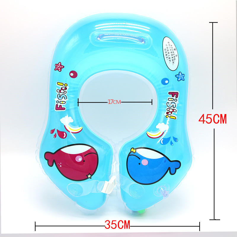 Thickened Baby Swim Ring Underarm Ring Children 1-3 Years Old Baby Party Ring Newborn Sitting Ring Thickened Baby Float Ring Specification drawing