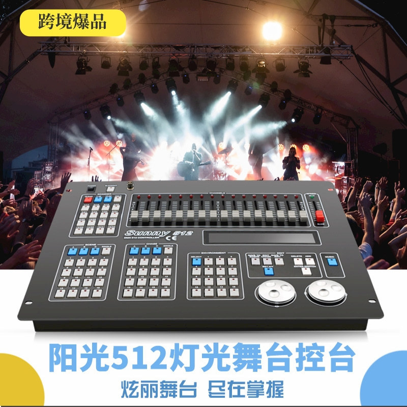 2025 hot sale DMX512 Sunshine controller console beam light par light bar lighting control console stage light Control System moving head light controller dmx control lighting designer DJ control   details Picture